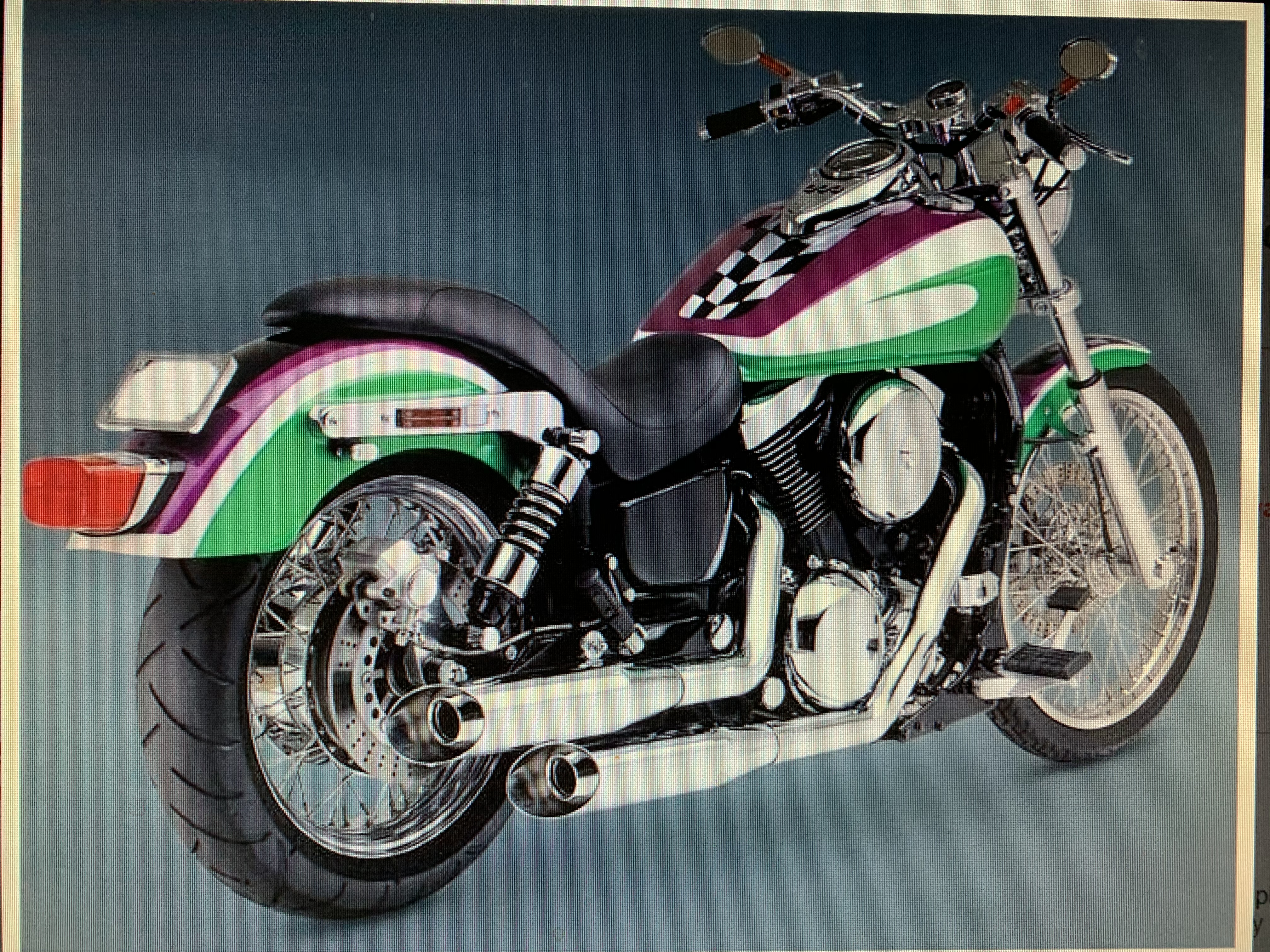 honda magna exhaust