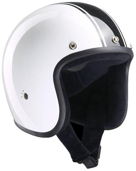 art deco motorcycle helmet Low Profile Vintage Motorcycle Helmet - Special