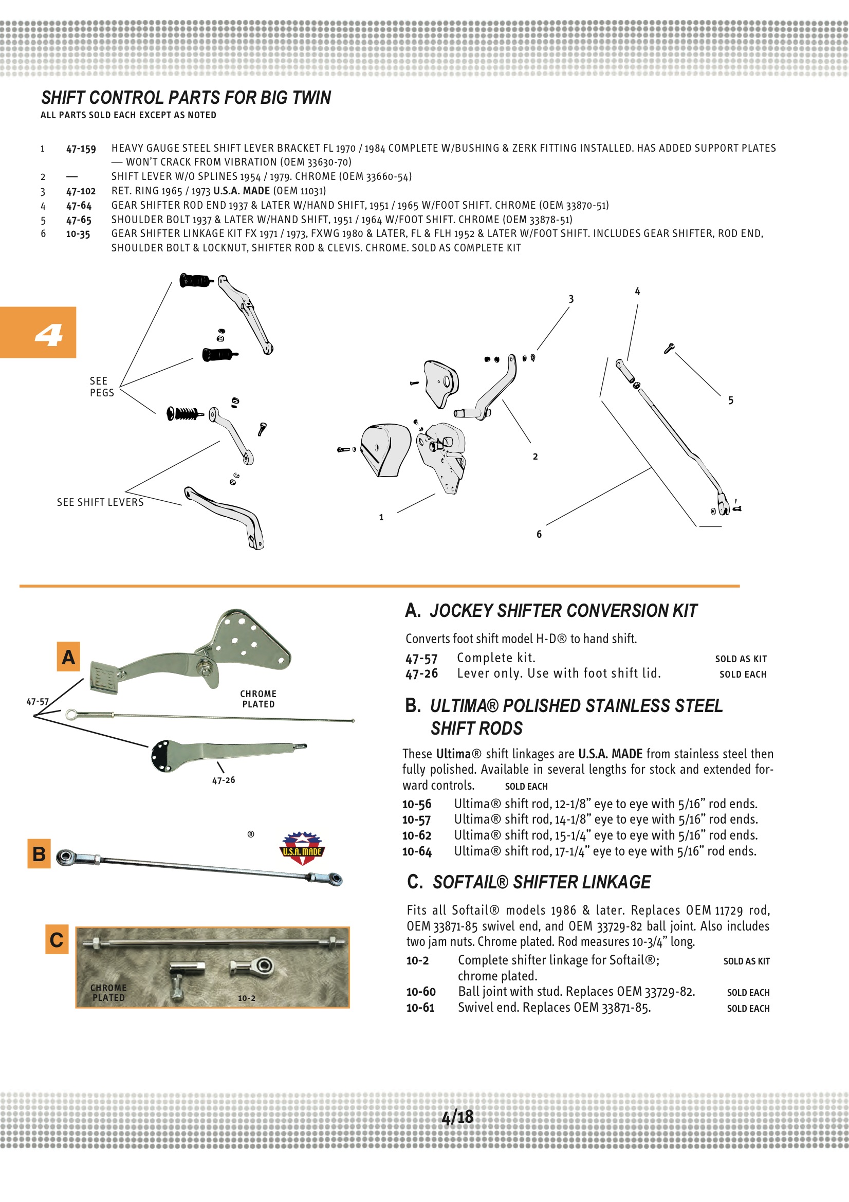 softail jockey shift conversion kit