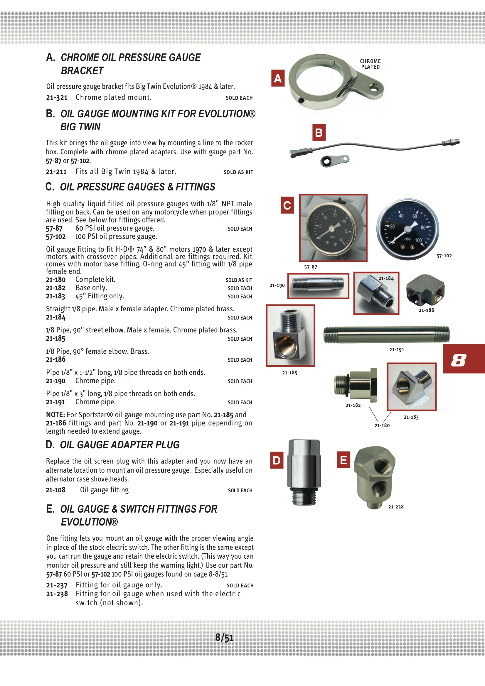 shovelhead oil pressure