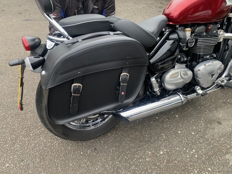 FLSTF Fat Boy Saddlebags Panniers Supports