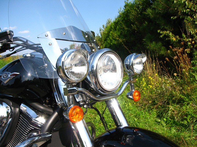 thumbnail image 2 of Bright2wheels LED Tail Light For Kawasaki Vulcan 800, 1500 Nomad, Vulcan 88/400 2 of 3