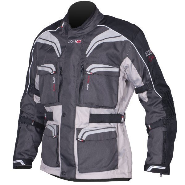 Tuzo Outback Waterproof Jacket With CE Approved Armoured Shoulders ...