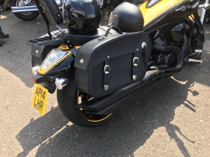 Saddlebags for best sale harley fatboy