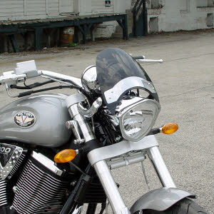 Victory highball online windshield